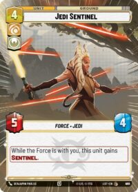 Jedi Sentinel (Hyperspace Foil) - Common - 936 - Inglés (LoF)