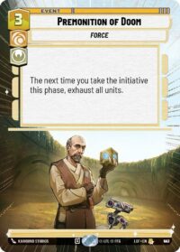 Premonition of Doom (Hyperspace Foil) - Rare - 943 - Inglés (LoF)