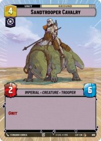 Sandtrooper Cavalry (Hyperspace Foil) - Common - 972 - Inglés (LoF)