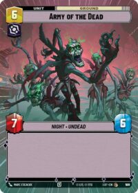Army of the Dead (Hyperspace Foil) - Common - 976 - Inglés (LoF)