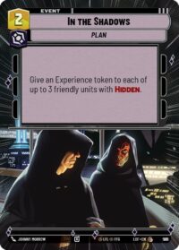 In the Shadows (Hyperspace Foil) - Common - 981 - Inglés (LoF)