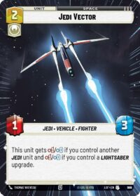 Jedi Vector (Hyperspace Foil) - Uncommon - 984 - Inglés (LoF)