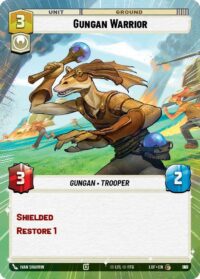 Gungan Warrior (Hyperspace Foil) - Common - 987 - Inglés (LoF)