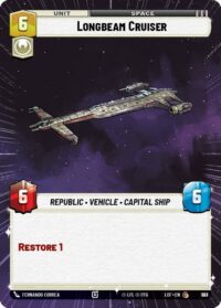 Longbeam Cruiser (Hyperspace Foil) - Common - 993 - Inglés (LoF)