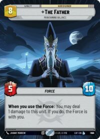 The Father - Maintaining Balance (Hyperspace Foil) - Legendary - 1000 - Inglés (LoF)