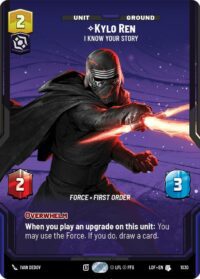 Kylo Ren - I Know Your Story (Prestige) - Uncommon - 1030 - Inglés (LoF)