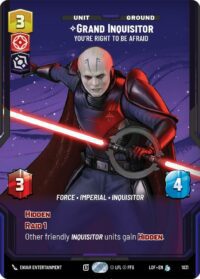 Grand Inquisitor - You're Right to Be Afraid (Prestige) - Legendary - 1031 - Inglés (LoF)