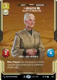 Jocasta Nu - The Gift of Knowledge (Prestige) - Uncommon - 1038 - Inglés (LoF)