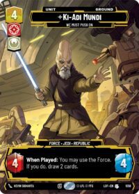 Ki-Adi-Mundi - We Must Push On (Prestige) - Uncommon - 1058 - Inglés (LoF)