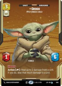Grogu - Mysterious Child (Prestige Foil) - Legendary - 1085 - Inglés (LoF)