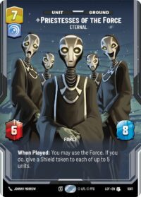 Priestesses of the Force - Eternal (Prestige Foil) - Uncommon - 1087 - Inglés (LoF)