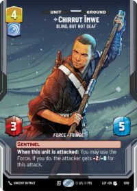 Chirrut Imwe - Blind, but not Deaf (Prestige Foil) - Uncommon - 1092 - Inglés (LoF)