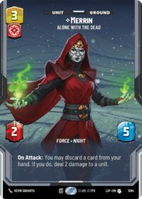 Merrin - Alone with the Dead (Prestige Foil) - Uncommon - 1094 - Inglés (LoF)
