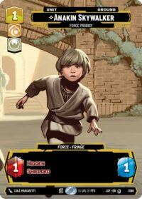 Anakin Skywalker - Force Prodigy (Prestige Foil) - Special - 1098 - Inglés (LoF)
