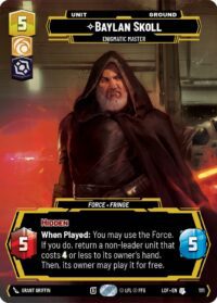 Baylan Skoll - Enigmatic Master (Prestige Foil) - Uncommon - 1111 - Inglés (LoF)