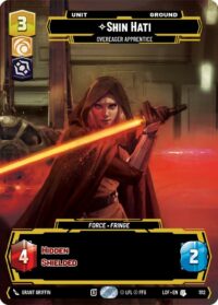 Shin Hati - Overeager Apprentice (Prestige Foil) - Uncommon - 1112 - Inglés (LoF)
