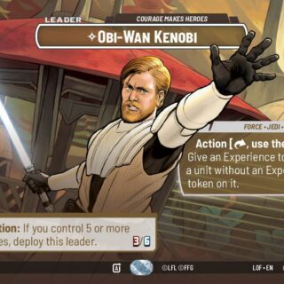 Obi-Wan Kenobi - Courage Makes Heroes (Showcase) - Common - 1012 - Inglés (LoF)