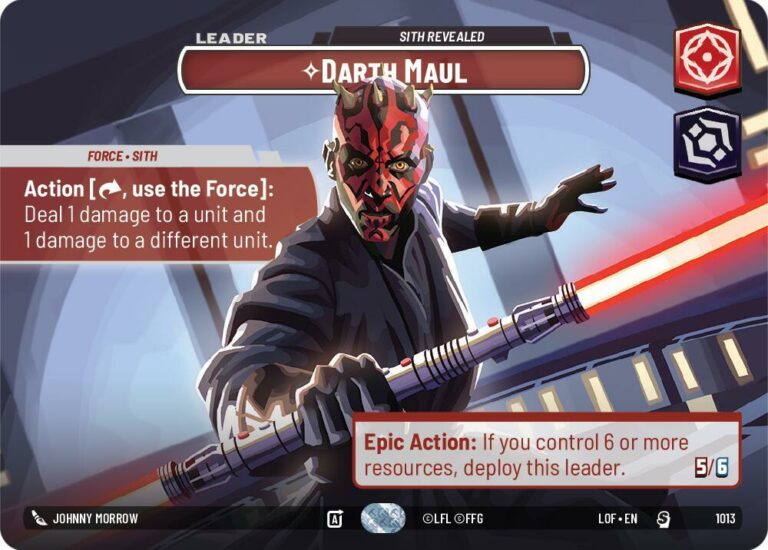 Darth Maul - Sith Revealed (Showcase) - Special - 1013 - Inglés (LoF)
