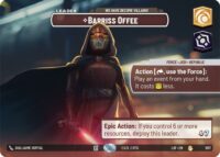 Barriss Offee - We Have Become Villains (Showcase) - Rare - 1017 - Inglés (LoF)
