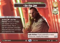 Qui-Gon Jinn - Student of the Living Force (Showcase) - Special - 1020 - Inglés (LoF)