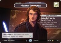 Anakin Skywalker - Tempted by The Dark Side (Showcase) - Rare - 1002 - Inglés (LoF)