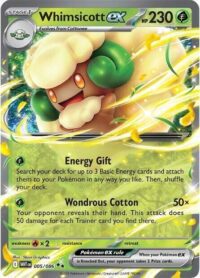 Whimsicott ex - 005/086 - Double Rare White Flare  - Español