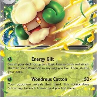 Whimsicott ex - 005/086 - Double Rare White Flare  - Español