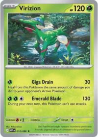 Virizion - 010/086 - Holo Rare White Flare  - Español