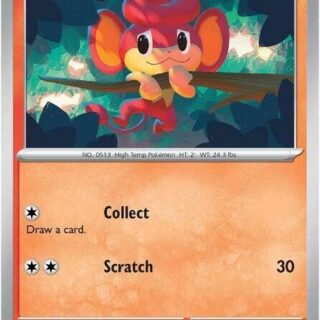 Pansear - 014/086 - Common Reverse Holo White Flare   - Español