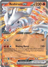Reshiram ex - 020/086 - Double Rare White Flare  - Español