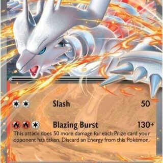 Reshiram ex - 020/086 - Double Rare White Flare  - Inglés