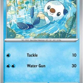 Oshawott - 021/086 - Common Reverse Holo White Flare   - Español