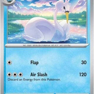 Swanna - 026/086 - Uncommon Reverse Holo White Flare   - Español