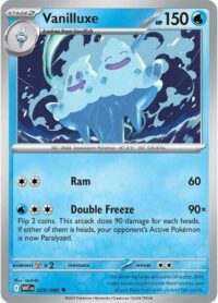 Vanilluxe - 029/086 - Uncommon White Flare  - Español