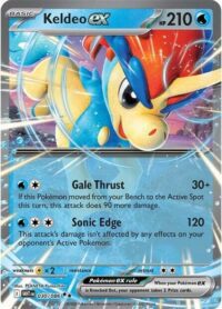 Keldeo ex - 030/086 - Double Rare White Flare  - Español
