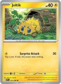 Joltik (Poke Ball Pattern) - 033/086 - Common Reverse Holo White Flare   - Español