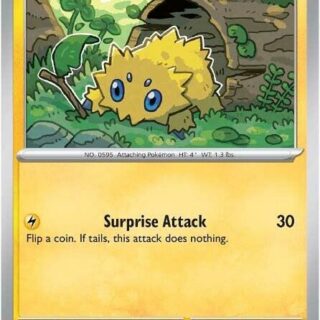 Joltik - 033/086 - Common Reverse Holo White Flare   - Español