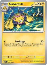 Galvantula (Poke Ball Pattern) - 034/086 - Uncommon Reverse Holo White Flare   - Español