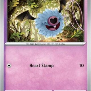 Woobat - 036/086 - Common Reverse Holo White Flare   - Español