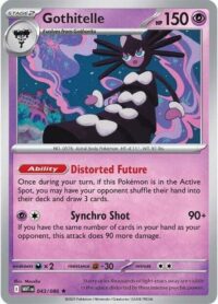 Gothitelle - 043/086 - Holo Rare White Flare  - Español