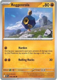 Roggenrola (Poke Ball Pattern) - 046/086 - Common Reverse Holo White Flare   - Español