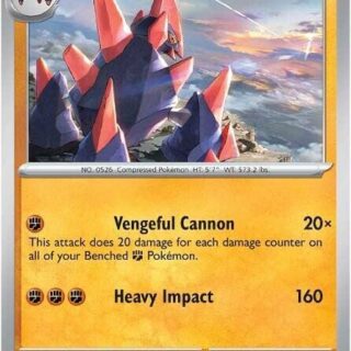 Gigalith - 048/086 - Uncommon Reverse Holo White Flare   - Español