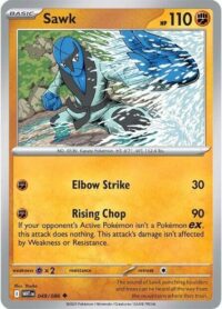 Sawk - 049/086 - Uncommon Reverse Holo White Flare   - Inglés