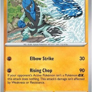 Sawk - 049/086 - Uncommon Reverse Holo White Flare   - Español