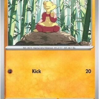 Mienfoo - 052/086 - Common Reverse Holo White Flare   - Español