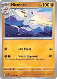 Mienshao - 053/086 - Uncommon Reverse Holo White Flare   - Español