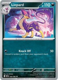 Liepard (Poke Ball Pattern) - 056/086 - Uncommon Reverse Holo White Flare   - Español
