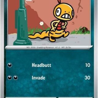 Scraggy - 057/086 - Common Reverse Holo White Flare   - Español