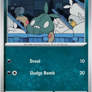 Trubbish - 059/086 - Common Reverse Holo White Flare   - Español