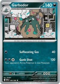 Garbodor (Poke Ball Pattern) - 060/086 - Uncommon Reverse Holo White Flare   - Español